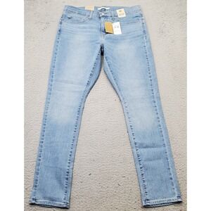 Levi's Jeans Womens 31/30 Blue Denim Stellar Stretch Mid-Rise 311 Shaping Skinny